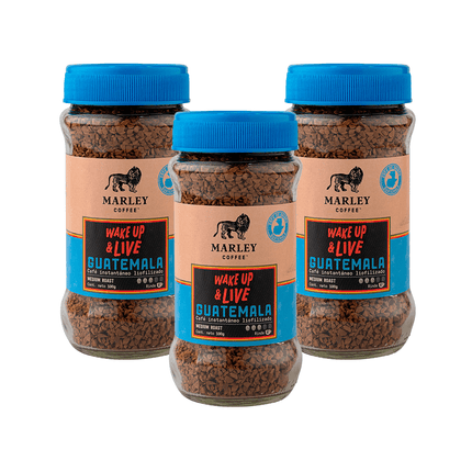 Pack 3x Café Liofilizaado Wake Up and Live Guatemala 100g