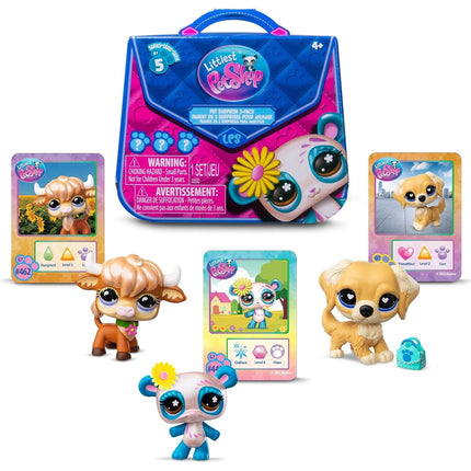 Littlest Pet Shop Pack Sorpresa 3 Mascotas Serie 5