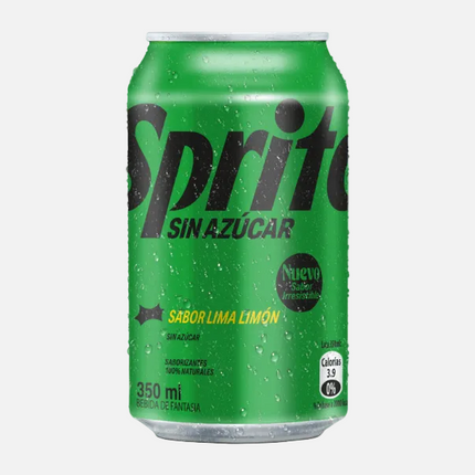 Bebida sin Azúcar Lata Sprite 350 ml | Apishop.cl