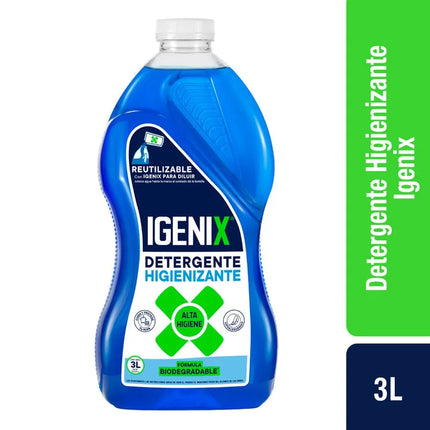 Detergente Líquido Igenix Higienizante 3 L - Igenix | Apishop