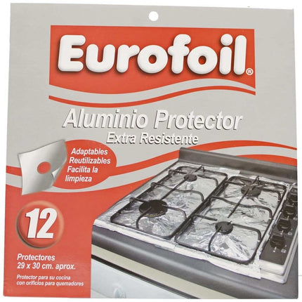 Papel Aluminio Protector de Cocina 29x30 cm Sin Corte