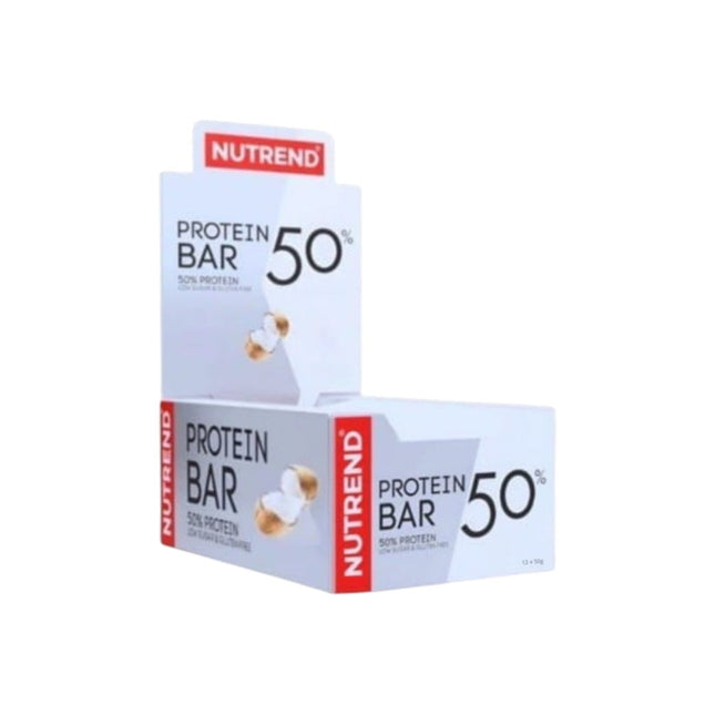 Box 12 Unidades Protein Bar 50% Coconut 50gr -