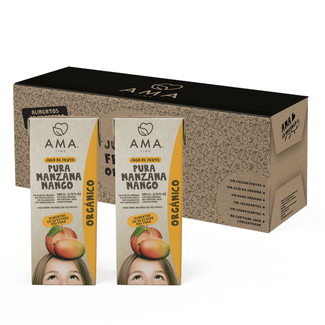 Pack 24 unid - Jugo Manzana Mango 200 cc