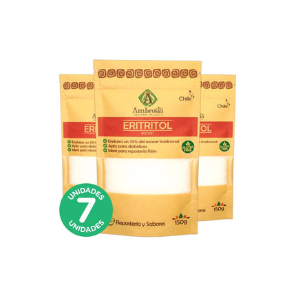 Pack 7, Eritritol Pocket 150gr