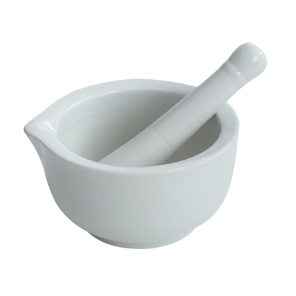 Cuenco De Molienda De Cerámica, Herramienta Manual, Tarro De Molienda Resistente Para Frutas, Arroz, Ajo, Blanco