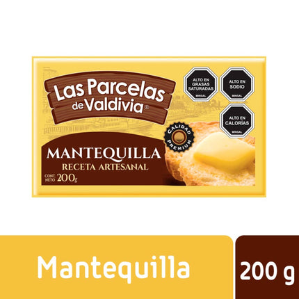 Mantequilla Receta Artesanal, 200 g - Las Parcelas De Valdivia | Apishop