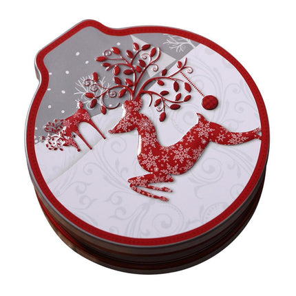 Ronda Zadd O Zsub Forma De Boca De Caballo Caja De Regalo De Galleta De Caramelo De Hierro Tarro Navidad 07