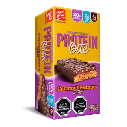 Barra Proteina Bite Caramel Peanuts Salty