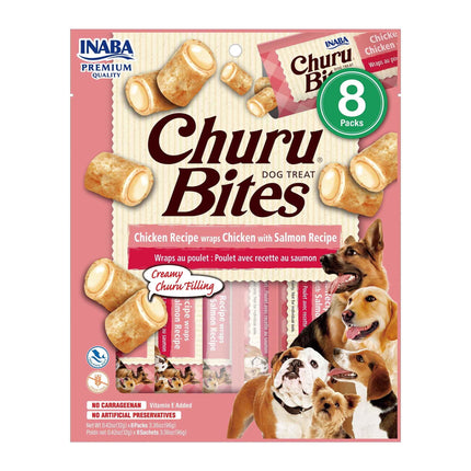 Snack Perro Adulto Sabor Pollo y Salmón Sachet Pack 8 Un