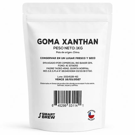 Goma Xanthan 1KG Grado Alimenticio Espesante Alimentario