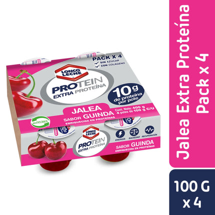 Jalea Lonco Protein Guinda Pack 4X100G, 400 g | Apishop