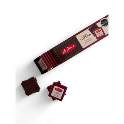 Chocolate Bitter Mini Tabletas 24u 120g La Ibérica