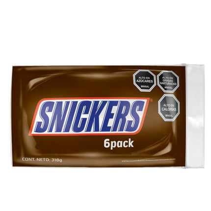Barras de Chocolate Six-Pack 6x48 gr.
