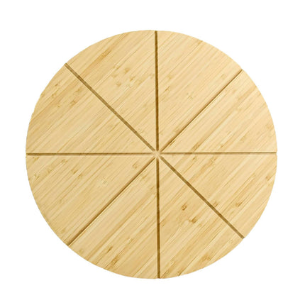 Tabla De Cortar Pizza Multiusos Para Servir Queso, Para Hornear Queso Y Bistec, 8 Rejillas De 30 Cm