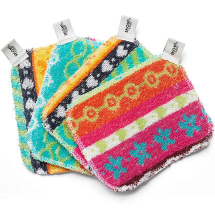Fregador de platos Skoy Scrub, paquete de 4, reutilizable para limpieza de cocina
