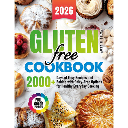 Libro de cocina publicado de forma independiente sin gluten y sin lácteos