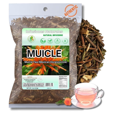 Té Herbal Muicle B-Experts 113g Hierba Mexicana