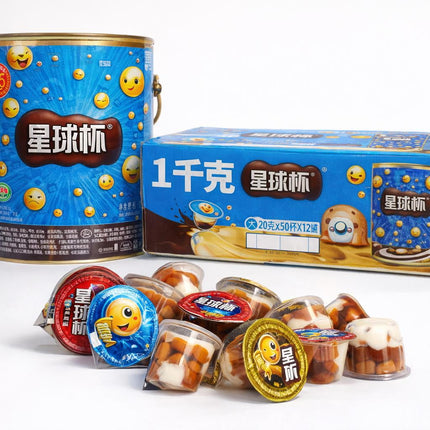 Galletas con Crema Sabor Chocolate  Marca Planet Cup 1 kilo* Caja