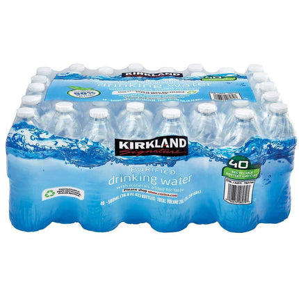 Agua Purificada Sin Gas Pack 40 X 500 Ml