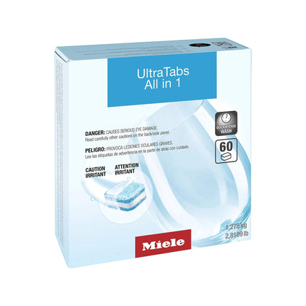 Pastillas detergentes para lavavajillas Miele UltraTabs 60 unidades