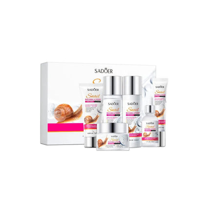 Set Skincare Facial Antiedad  Colageno Caracol Set Cuidado Facial