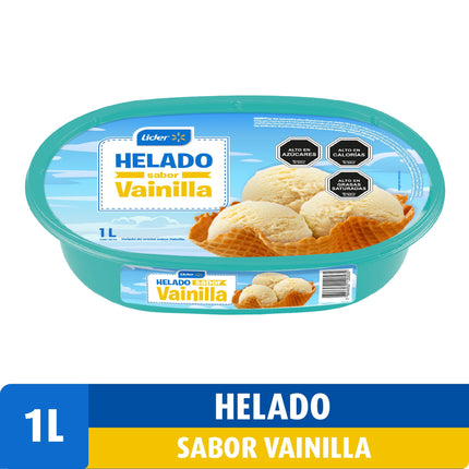 Helado Vainilla Pote, 1 L - | Apishop