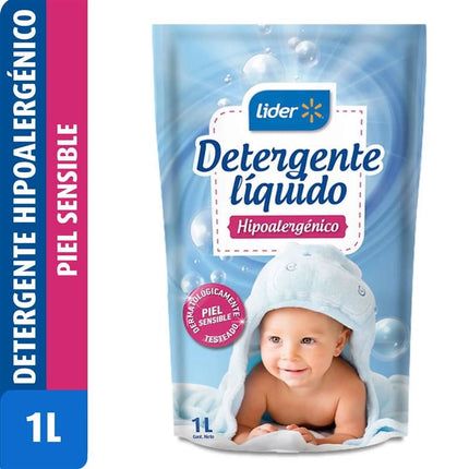Detergente Líquido Hipoalergénico Piel Sensible Doypack, 1 L