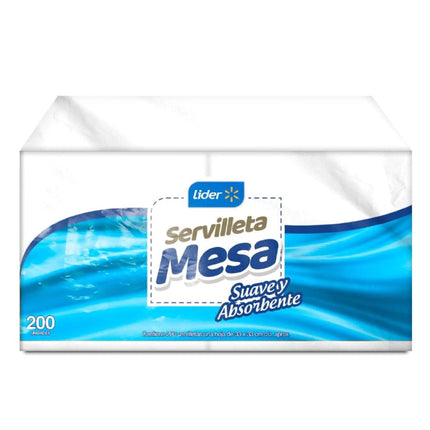 Servilletas Mesa 33x33 cm, 200 Un