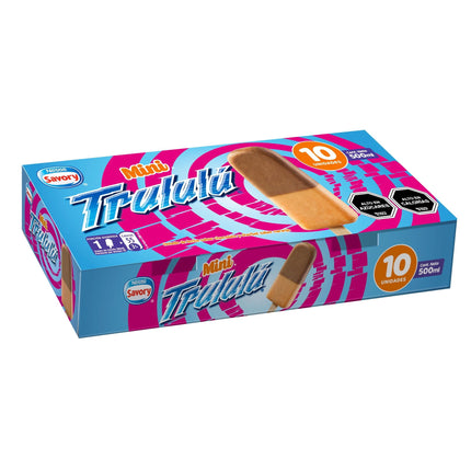 Helado Trululú Chocolate Naranja Pack 10Un Caja, 500 ml - Savory | Apishop