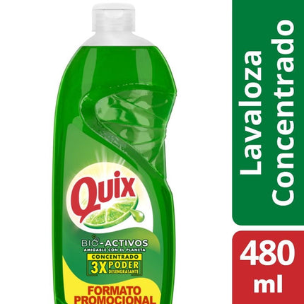 Lavalozas Limón Con Bio Activos Concentrado, 480 ml