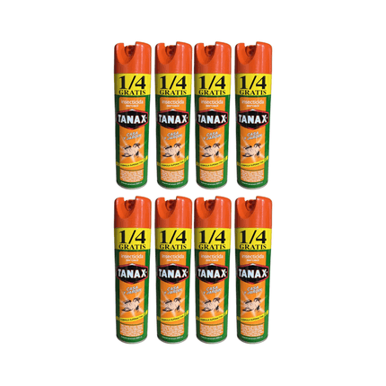 Pack 8 Insecticida en Aerosol 220cc Casa y Jardin