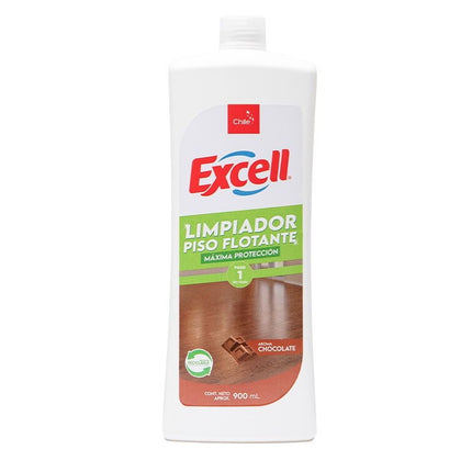 Limpiador Piso Líquido Flotante Paso 1) Chocolate Vainilla Botella, 900 ml