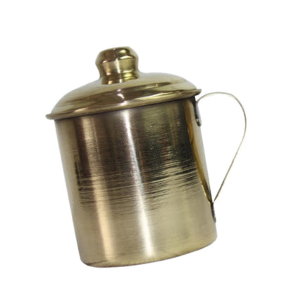 Taza De Té De Bronce Taza De Agua Limpia Portátil Retro Para Salón De Té Bar Festival