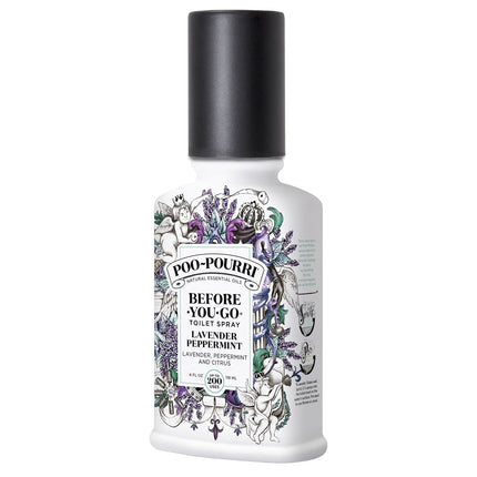 Spray de baño Poo-Pourri Before-You-Go, lavanda y menta, 120 ml