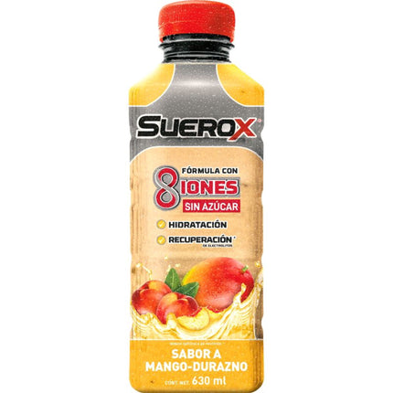 Bebida Isotónica Durazno Mango Hidratacion Superior, 630 ml