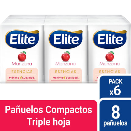 Pañuelos Aromas Triple Hoja 6 Paq 8 Un, 6 Un
