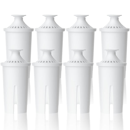 Filtro de agua de repuesto AQUA CREST para jarras Brita de 8 unidades