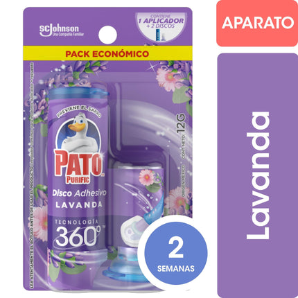 Limpiador Baño Adehsivo Lavanda Pastillas, 12 g