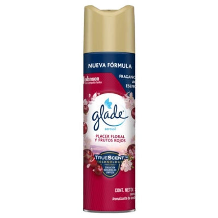 Desodorante Ambiental Aerosol Placer Floral y Frutos Rojos Lata, 255 ml
