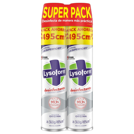 Desinfectante en Aerosol Original Lata, 990 ml