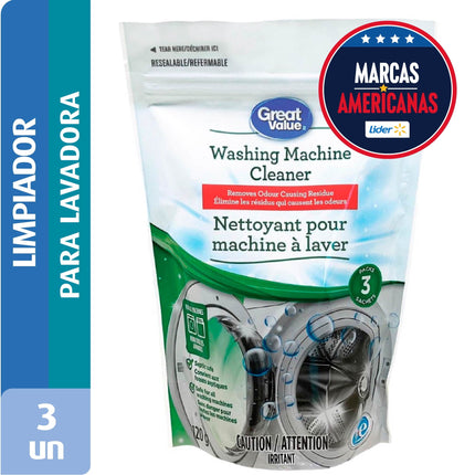 Limpiador de Lavadora Polvo Doypack, 120 g