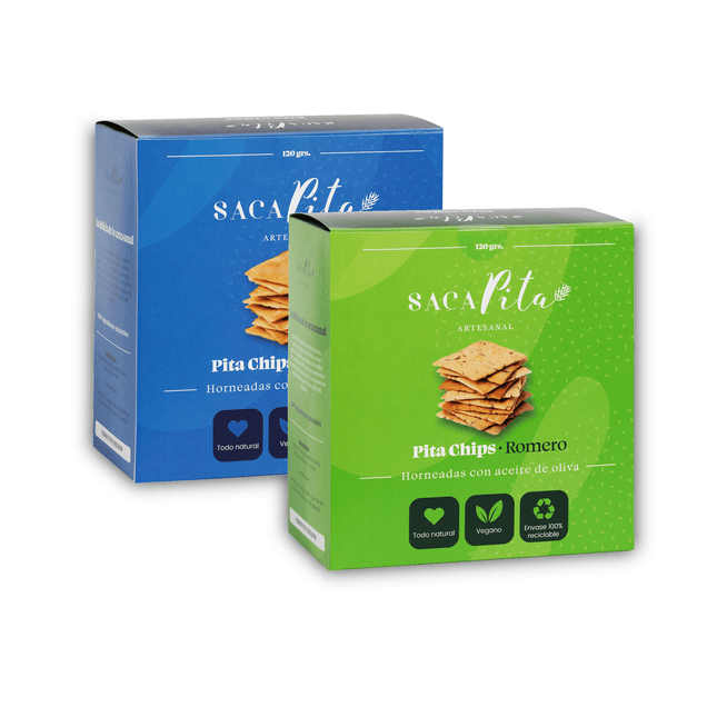 Galletas Artesanales Pack 2 unidades Sal de Mar/Romero