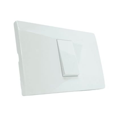 Interruptor Simple Embutido 10a Fenix 220v Plastico Blanco