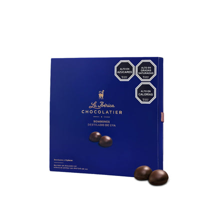 Caja De Bombones Destilado De Uva 90g La Iberica