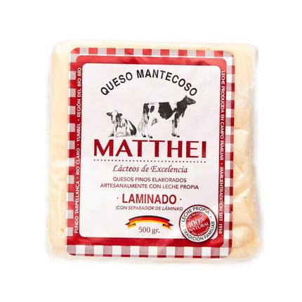 Queso Mantecoso Laminado, 500 g