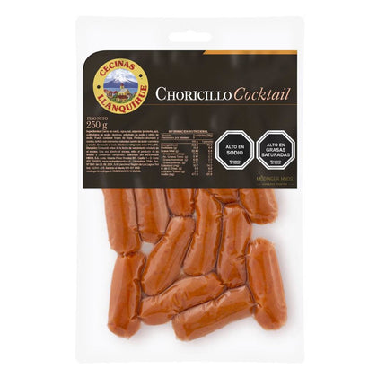 Choricillo Cocktail Paquete 12 Un, 250 g