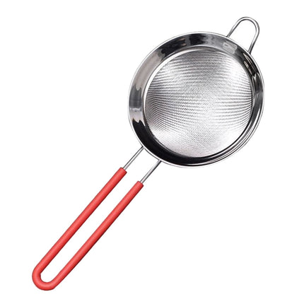 colador de té tamiz de malla fina tamiz tamiz harina hierba hoja filtro hierba 8cm