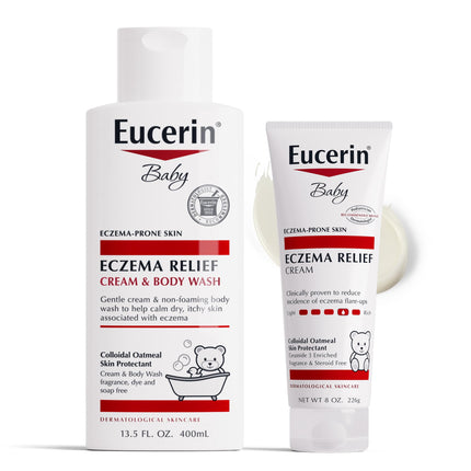 Set para el cuidado de la piel Eucerin Baby Eczema con avena coloidal