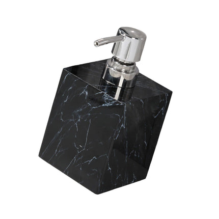 Dispensador De Jabón Rústico, Botella De Loción Con Bomba Vacía Para Cocina, Baño, Baño, Color Negro Y Plateado