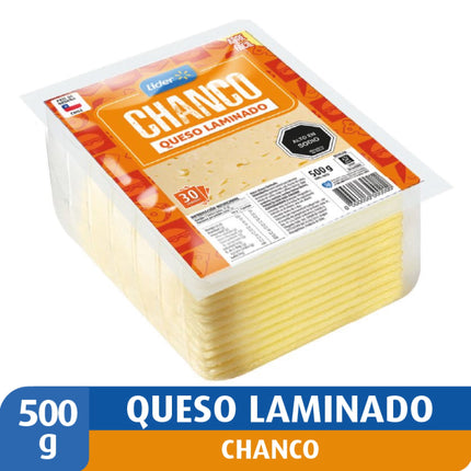 Queso Chanco Laminado, 500 g